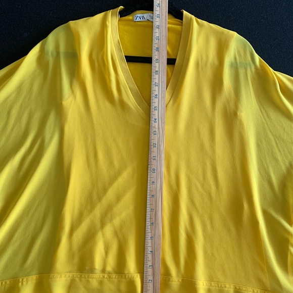 Zara Yellow Blouse - Picture 4 of 14